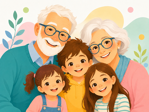 nonni e accompagnatori